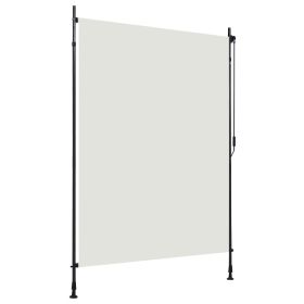 Outdoor Roller Blind 59.1"x106.3" Cream - Cream