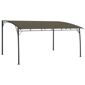 Garden Sunshade Awning 13.1'x9.8'x8.4' Taupe - Taupe