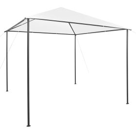 Gazebo 9.8'x9.8'x9.5' White 0.6 oz/ft² - White