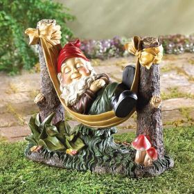 Slumbering Gnome Garden Statue